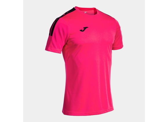 Joma Olimpiada Shirt Raspberry/Black Junior