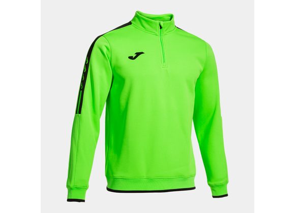Joma Olimpiada Quarter Zip Fluo Green/Black Adult 