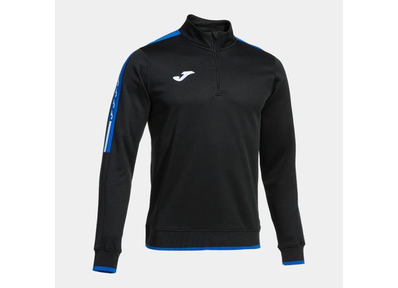 Joma Olimpiada Quarter Zip Black/Royal Adult 