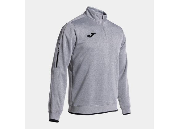 Joma Olimpiada Quarter Zip Light Melange/Black Adult 