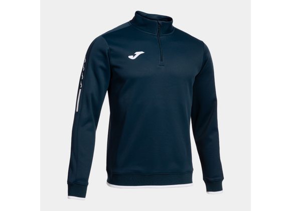 Joma Olimpiada Quarter Zip Navy/White Adult 
