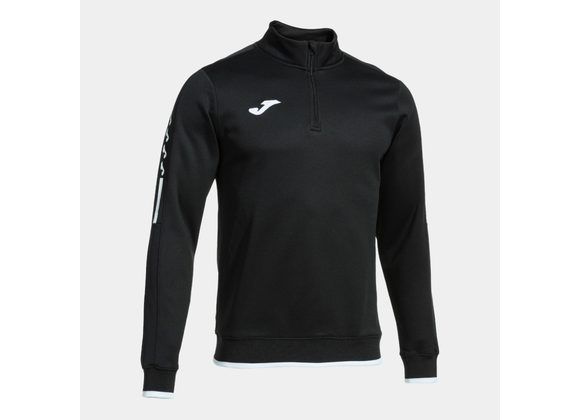 Joma Olimpiada Quarter Zip Black/White Junior