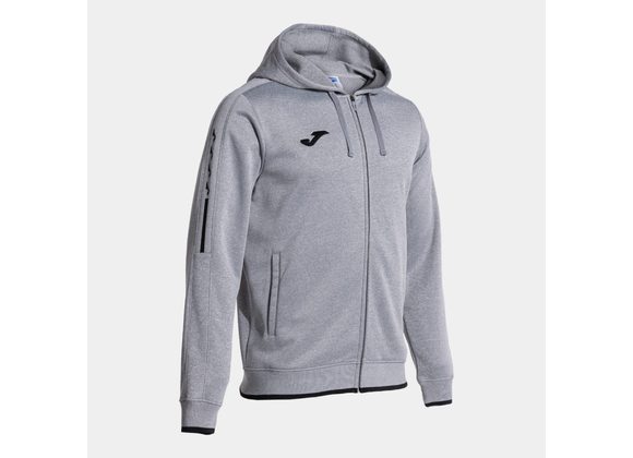 Joma Olimpiada Zipped Hoody Melange/Black Adult