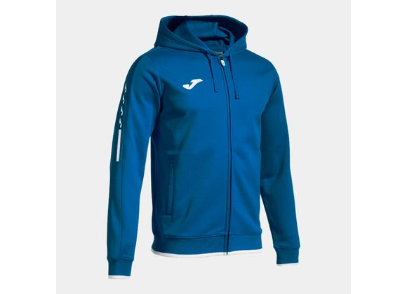 Joma Olimpiada Zipped Hoody Royal/White Adult