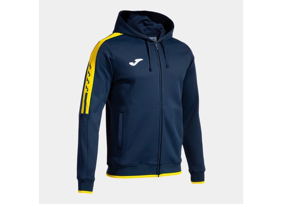 Joma Olimpiada Zipped Hoody Navy/Yellow Junior