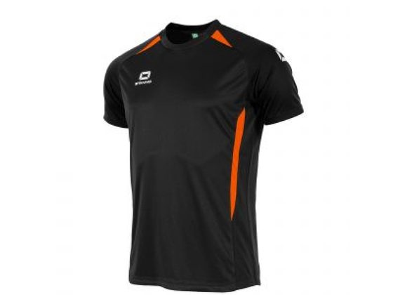 Stanno Stadio Shirt Black/Orange Adult