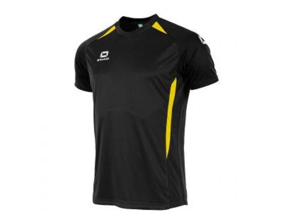 Stanno Stadio Shirt Black/Yellow Adult