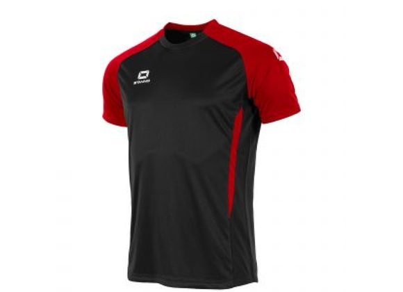 Stanno Stadio Shirt Black/Red Adult