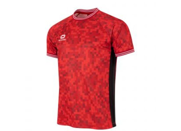 Stanno Pixel Shirt Red/Black Adult