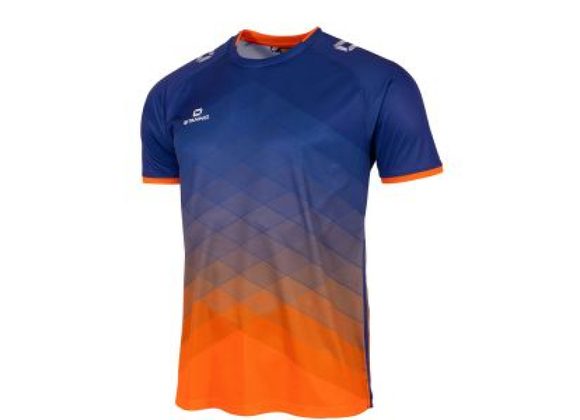 Stanno Altius Shirt Bright Navy/Orange Adult