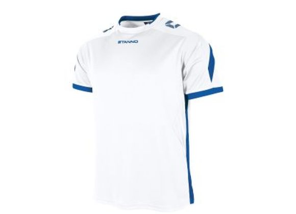 Stanno Drive Shirt White/Royal Adult