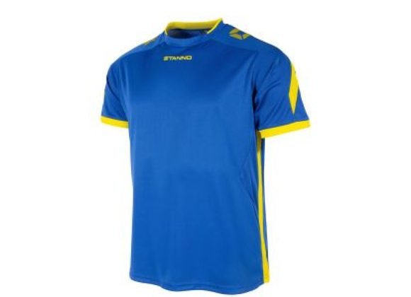 Stanno Drive Shirt Royal/Yellow Adult