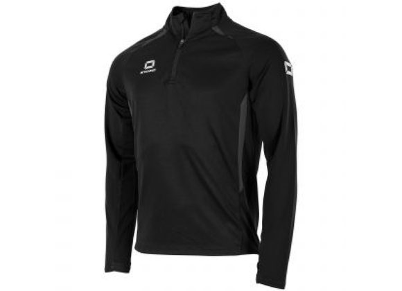 Stanno Stadio Quarter Zip Black/Grey Adult