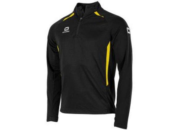 Stanno Stadio Quarter Zip Black/Yellow Adult