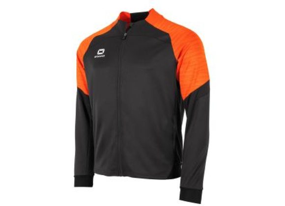 Stanno Bolt Jacket Black/Orange Adult
