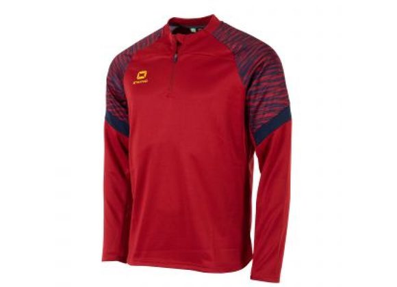 Stanno Bolt Quarter Zip Red/Navy Adult