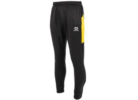 Stanno Bolt Training Pants Black/Yellow Adult
