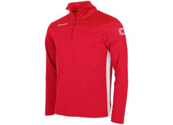 Stanno Pride Quarter Zip Red/White Adult