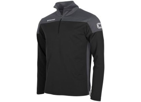Stanno Pride Quarter Zip Black/Grey Adult
