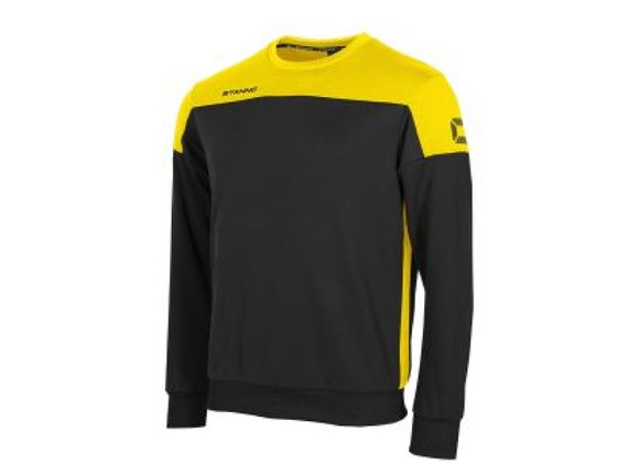 Stanno Pride Sweatshirt Black/Yellow Adult