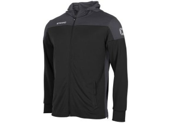 Stanno Pride Zipped Hoodie Black/Grey Adult