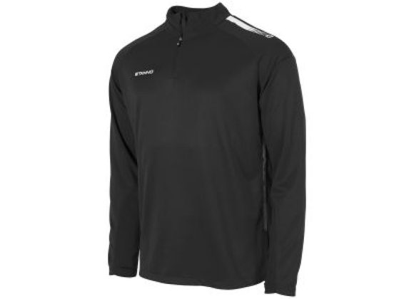 Stanno First Quarter Zip Black/Grey Adult