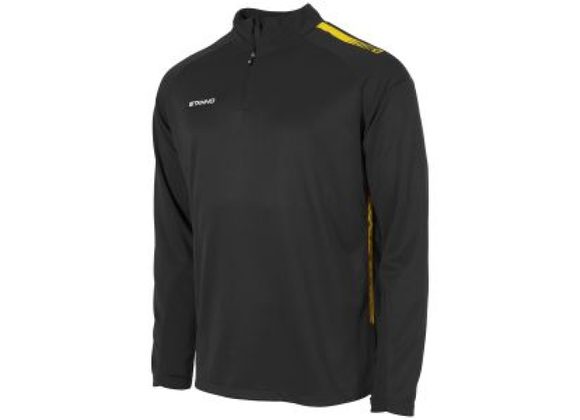 Stanno First Quarter Zip Black/Yellow Adult