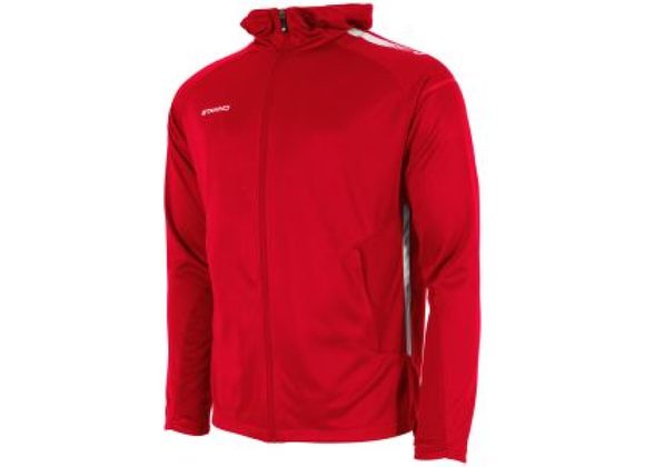 Stanno First Zipped Hoodie Red Adult