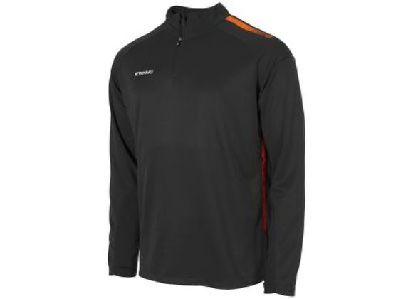 Stanno First Quarter Zip Black/Orange Junior