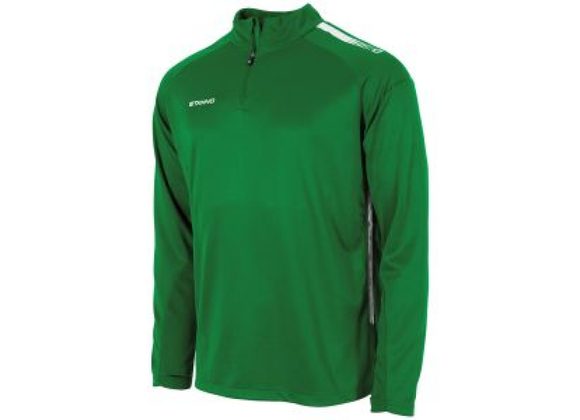 Stanno First Quarter Zip Green Junior