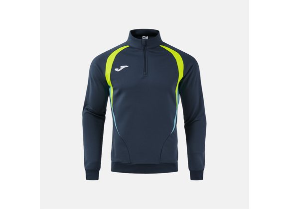 Joma Championship 20 1/4 Zip Navy/Yellow Junior