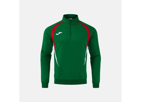 Joma Championship 20 1/4 Zip Green/Red Junior