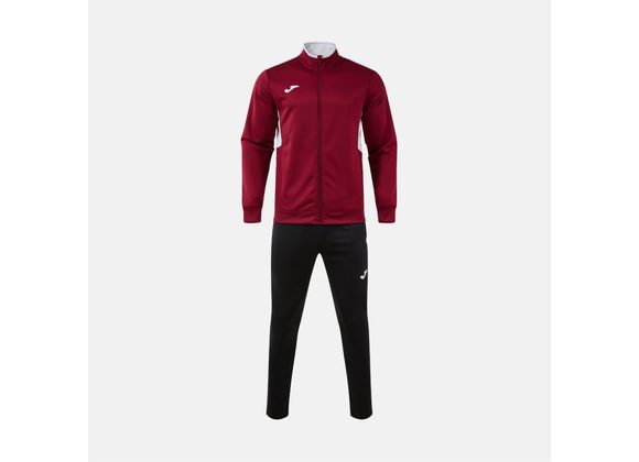 Joma Winner 4 Tracksuit Burgundy/Black Junior