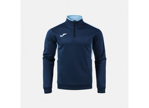 Joma Winner 4 Quarter Zip Navy/Sky Blue Junior