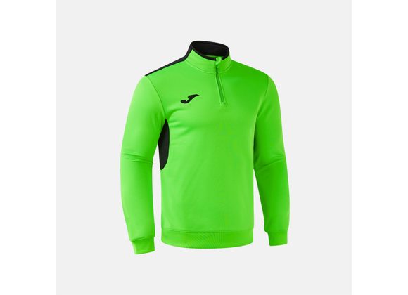 Joma Winner 4 Quarter Zip Green/Black Junior