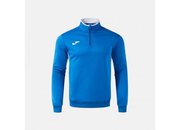 Joma Winner 4 Quarter Zip Blue/White Junior