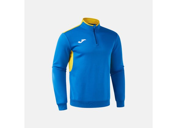 Joma Winner 4 Quarter Zip Blue/Yellow Junior