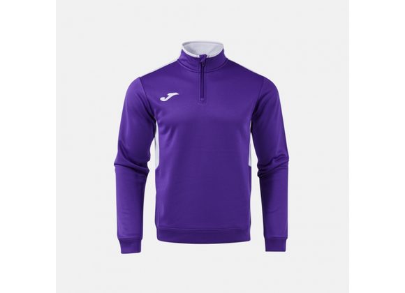 Joma Winner 4 Quarter Zip Violet/White Junior