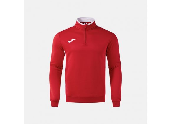 Joma Winner 4 Quarter Zip Red/White Junior