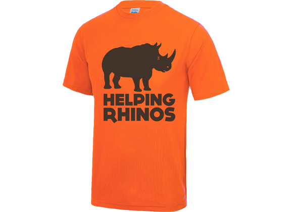 Helping Rhinos Running Tee