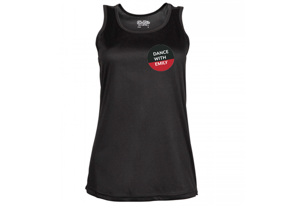Dance With Emily Sports Vest Black