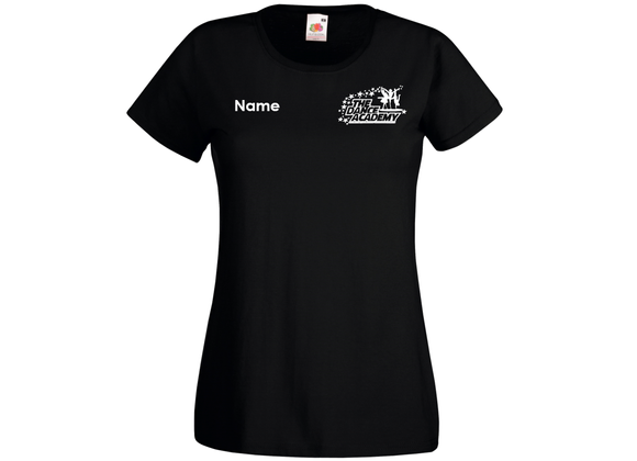 TDA Lewes T-Shirt Black Womens (UC)