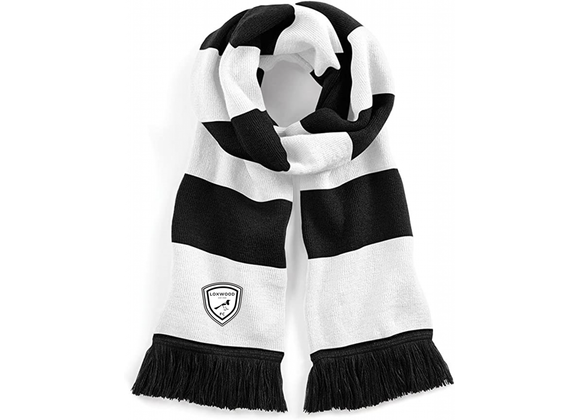 Loxwood FC Scarf (Black & White)