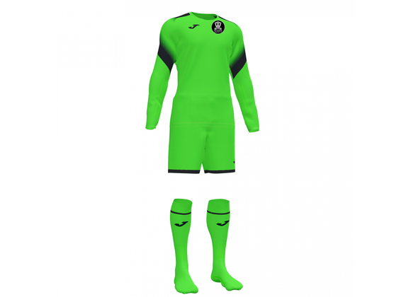 Withdean Galaxy Goalkeeper Set Adult Fluo Green (Zamora)