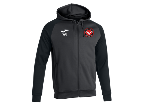 Whitehawk United Hooded Jacket Grey/Black (Academy)