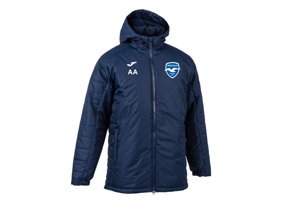 Seagulls FC Coaches Winter Coat Navy (Cervino)