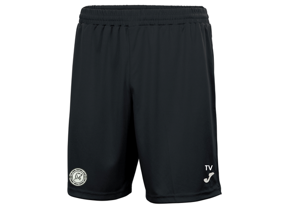 The View FC Football Shorts Black (Nobel)
