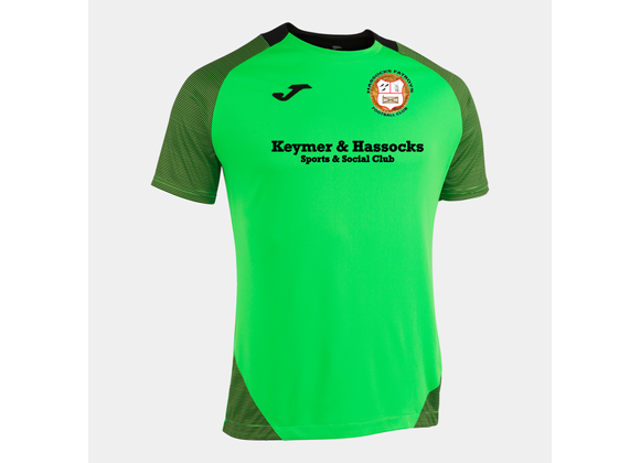 Hassocks Fatboys FC Match Shirt Fluo Green (Essential 2)