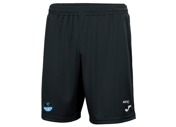 AFC Manor Football Shorts Black (Nobel)