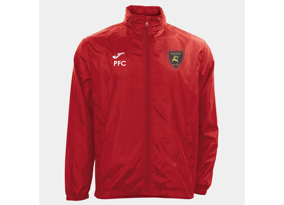 Petworth FC Shower Jacket Adult Red (Iris)